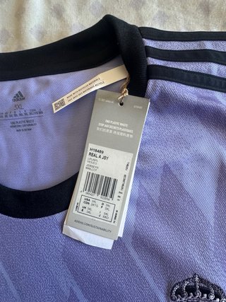 Camiseta Real Madrid Adidas Morada