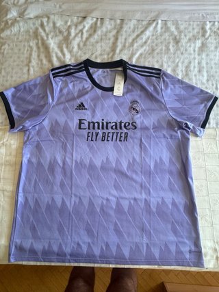 Camiseta Real Madrid Adidas Morada