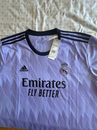 Camiseta Real Madrid Adidas Morada
