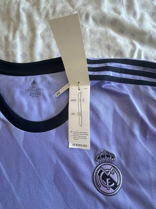 Camiseta Real Madrid Adidas Morada