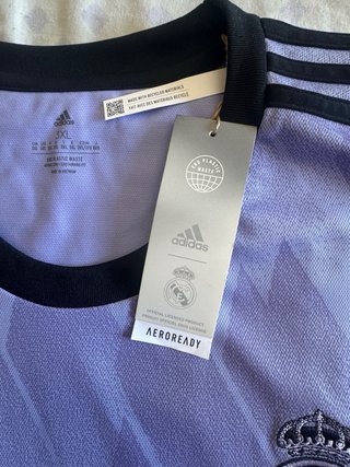Camiseta Real Madrid Adidas Morada