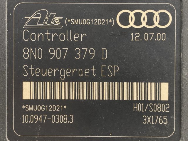 ABS Audi TT 8N0614517B 10039924704 8N0907379D
