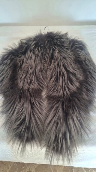 Cuello piel de zorro vintage Gianfranco Ferre