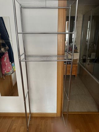 Estantería baño sobre inodoro