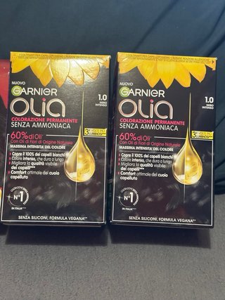 Shampoo Kemon Actyva, 2 Tinte Garnier Olia Nero, S