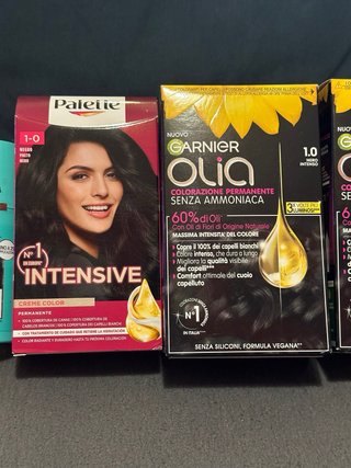 Shampoo Kemon Actyva, 2 Tinte Garnier Olia Nero, S
