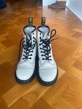 Botas Dr. Martens Blancas Talla 38