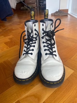 Botas Dr. Martens Blancas Talla 38