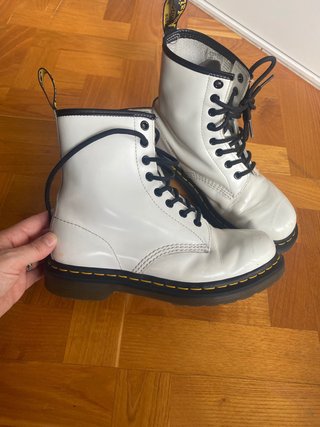 Botas Dr. Martens Blancas Talla 38
