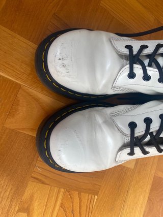 Botas Dr. Martens Blancas Talla 38