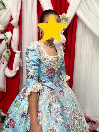 Traje Fallera Niña Talla 10-12 Años