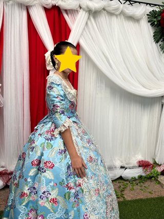Traje Fallera Niña Talla 10-12 Años