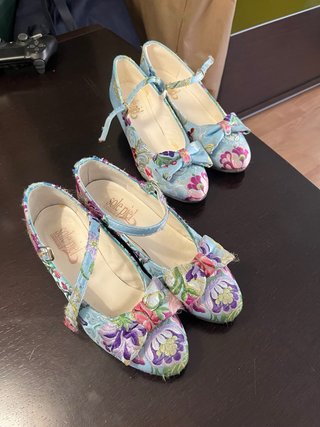 Traje Fallera, corpiño de manga larga y Cancan