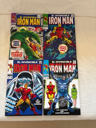 Biblioteca Marvel Iron Man 1 al 9
