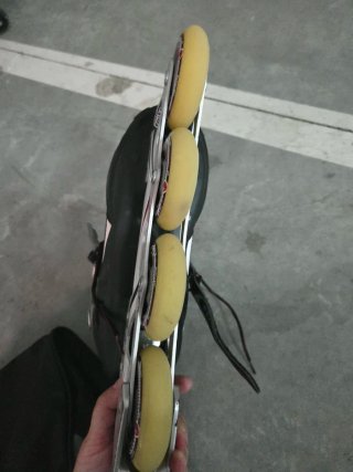 Patines en Línea Fila y Bolsa 42