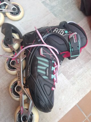 Patines en línea Oxelo FIT5 + Casco