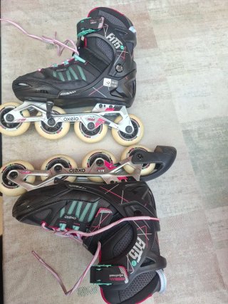 Patines en línea Oxelo FIT5 + Casco