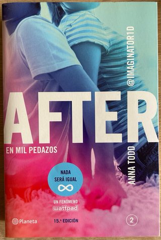 Lote 5 libros saga AFTER completa — Anna Todd