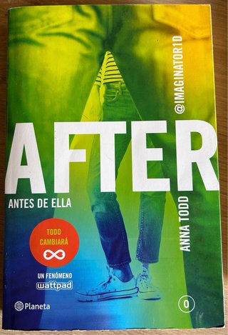 Lote 5 libros saga AFTER completa — Anna Todd