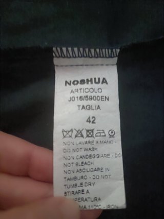 Gilet Noshua nero gotico vittoriano M