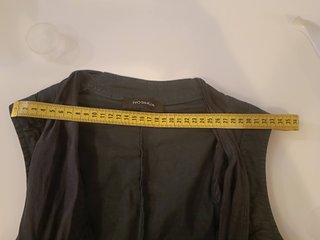 Gilet Noshua nero gotico vittoriano M
