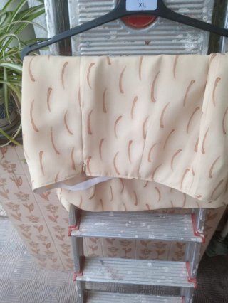 Falda y Blusa Alma Ducal Beige/Marrón