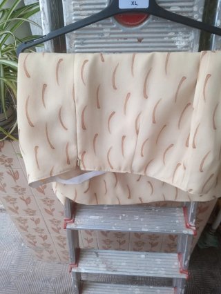 Falda y Blusa Alma Ducal Beige/Marrón