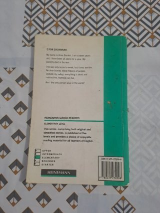 Libro en inglés. Z for Zakariah