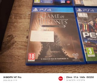 Lote 5 Giochi PS4: PES 2017, F1 2017, MotoGP 22...