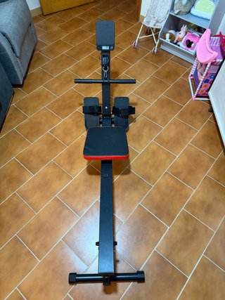 Máquina de Remo Negra