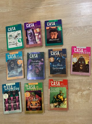 Libros juveniles la casa del terror stine.