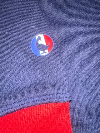 Sudadera Ganso Talla S Azul Marino Mario Bros Niño