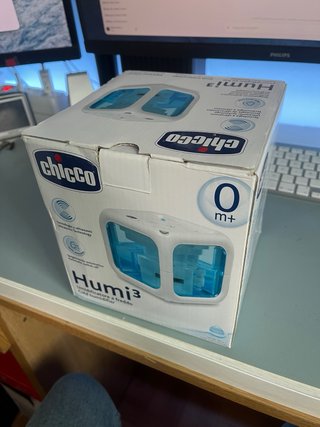 Humidificador Chicco Azul y Blanco