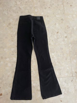 Pantalón acampanado Brownie negro