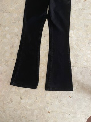 Pantalón acampanado Brownie negro