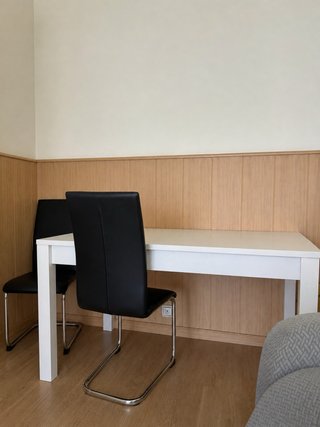 Mesa de comedor blanca ampliable