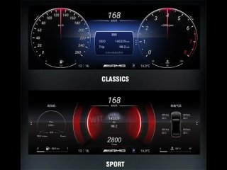 Panel de instrumentos digital para  Mercedes Benz