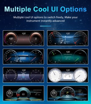 Panel de instrumentos digital para  Mercedes Benz