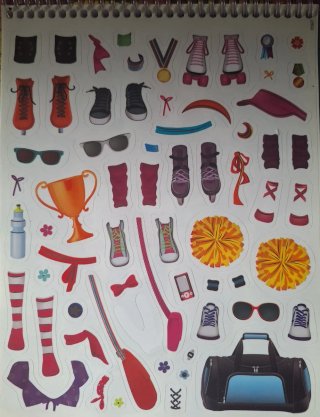 Cuaderno para niñ@s para diseñar ropa