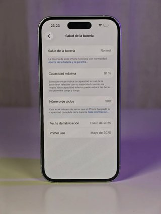 IMPECABLE iPhone 15 Blanco 91%