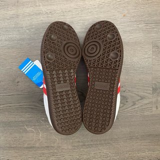 Adidas Samba OG Blancas y Rojas Talla 39