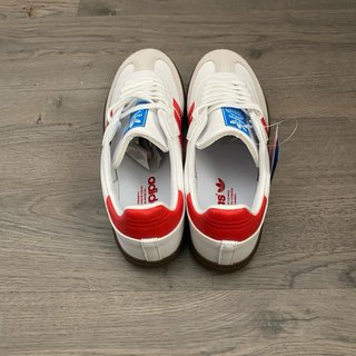Adidas Samba OG Blancas y Rojas Talla 39
