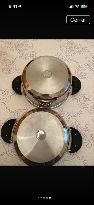 Set 2 Ollas Acero Inoxidable Barazzoni de 24cm