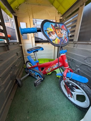 Bicicleta Patrulla Canina con Ruedines