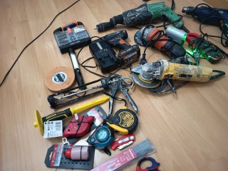 Lote Herramientas Eléctricas y Manuales