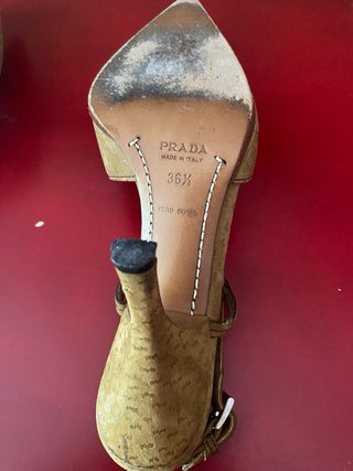Zapatos Prada Vintage Mujer Talla 36.5