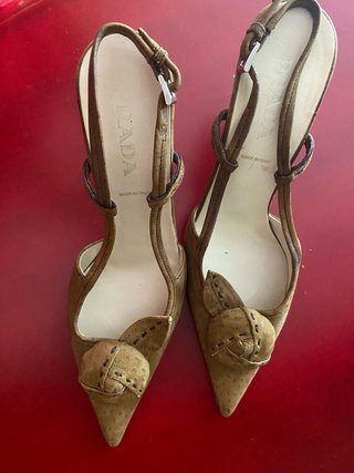 Zapatos Prada Vintage Mujer Talla 36.5