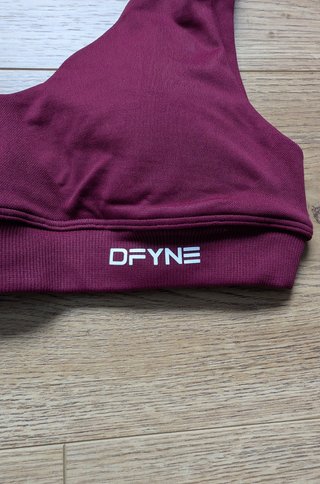 Sujetador deportivo Dfyne Impact Winter Berry S