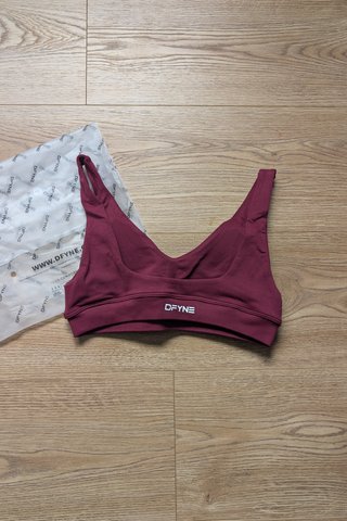 Sujetador deportivo Dfyne Impact Winter Berry S