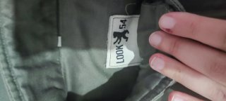 Chaqueta militar verde